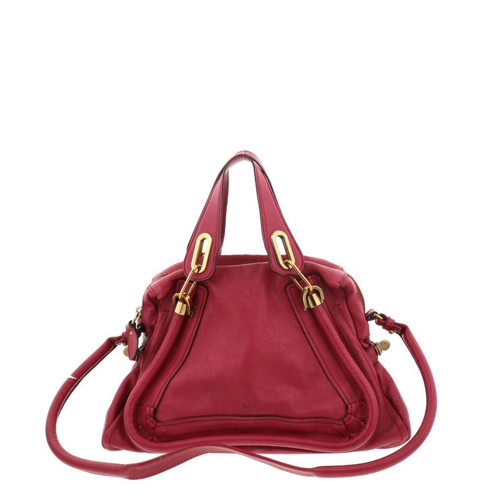 CHLOE Paraty Shoulder Bag Messenger Pink